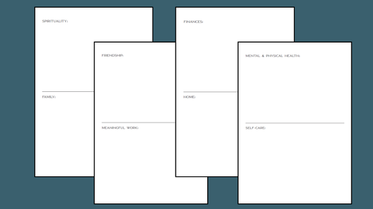 Image of the PPlanner's 8 categories